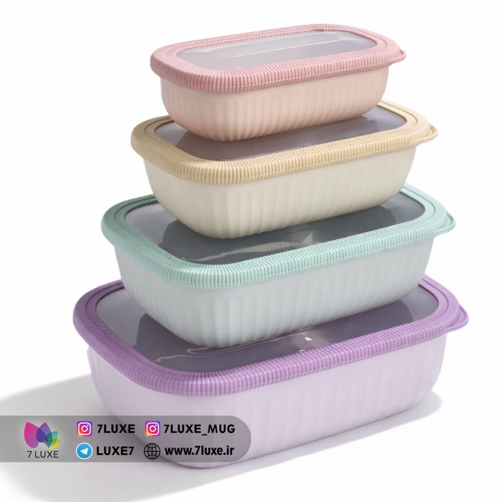 ظرف ماکروفری 4 عددی ساخت کشور ترکیه