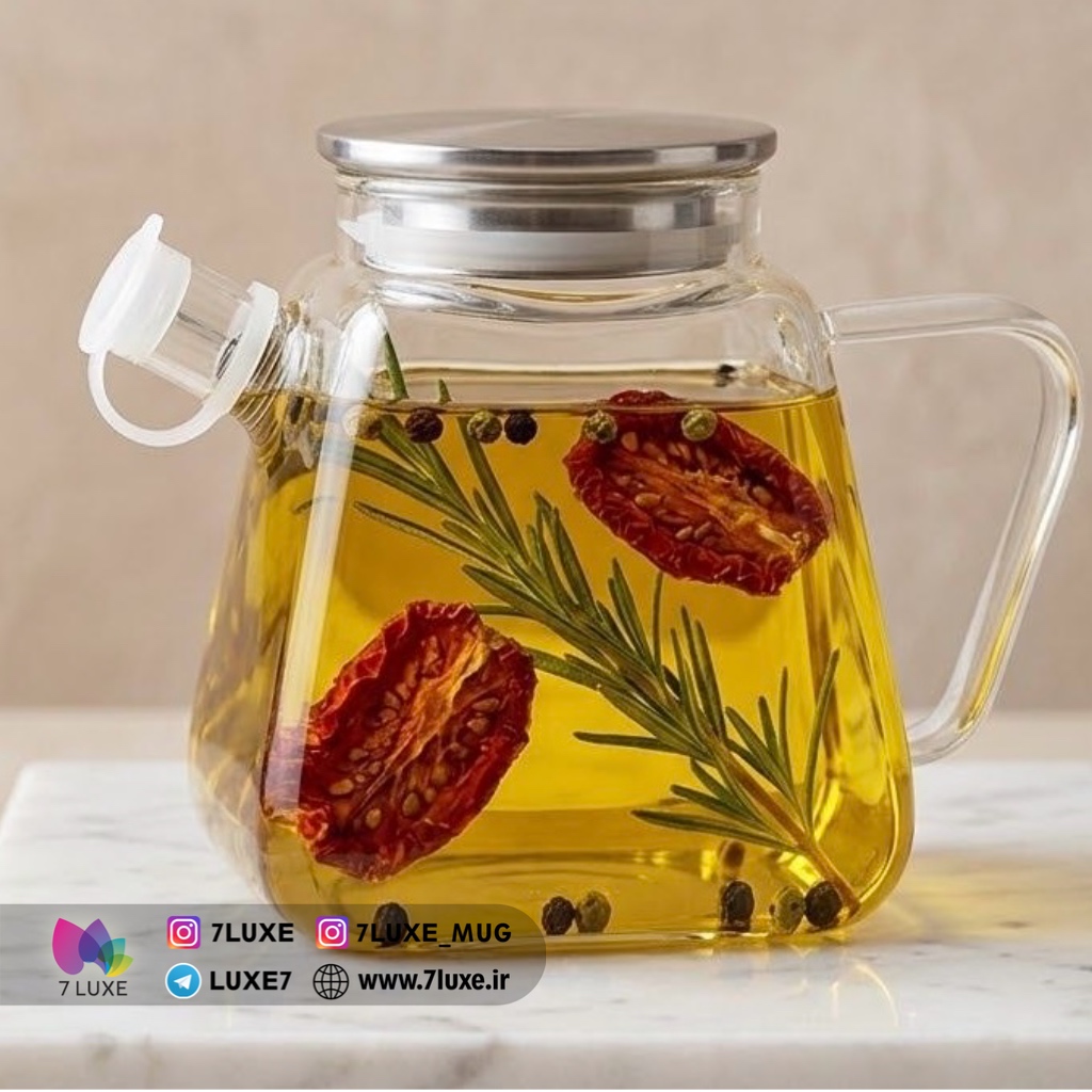 قوری پیرکس هندسی کد 113